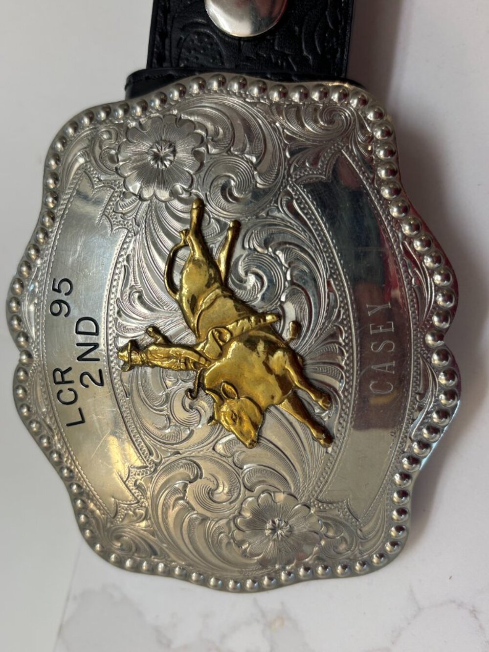 1995 Larimer County Rodeo Bull Rider 2nd place - Picture 2 of 8